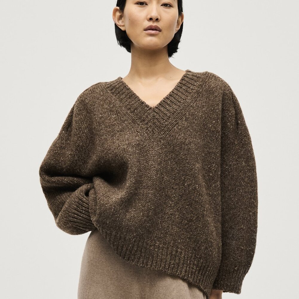 Babaa Jumper No29 Oak, Wool, One size